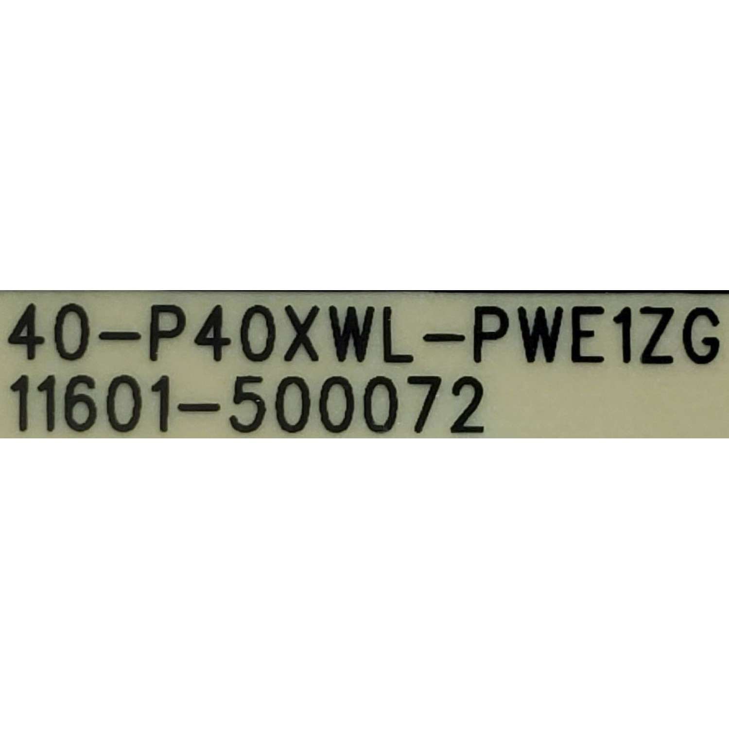 FUENTE PARA TV TCL / NUMERO DE PARTE 30805-000125 / 40-P40XWL-PWE1ZG / 00109 / 20221103 / 11601-500072 / MODELO 75S555 - Imagen 2